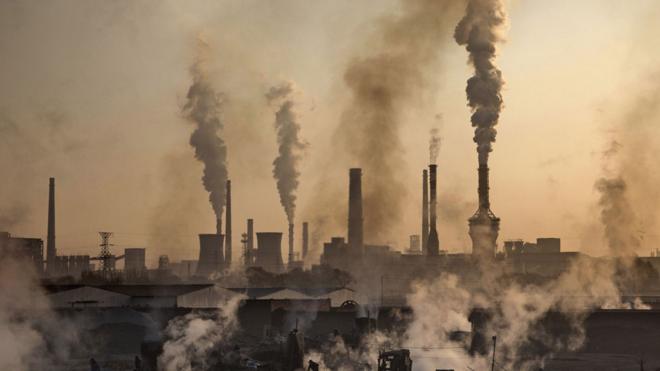 Planta de acero en China