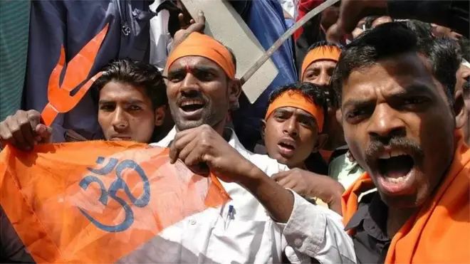 हिंदुत्ववादी कार्यकर्ते