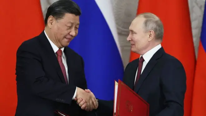 पुतिन और शी जिनपिंग