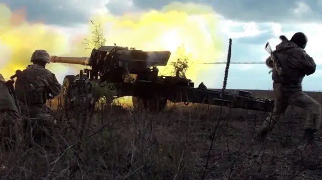 гарматний залп