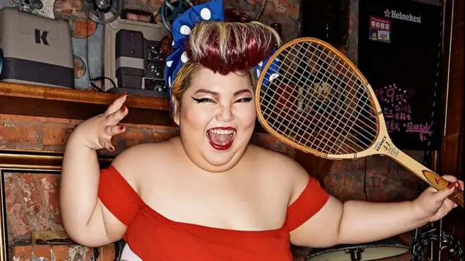 Ванг Чи - плюс-сайз модель, и местная знаменитость в Тайване. Но теперь она бросает себе новый вызов.