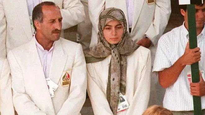 لیدا فریمان، نخستین زنی بود که پرچمدار ایران در رقابت‌های المپیک شد