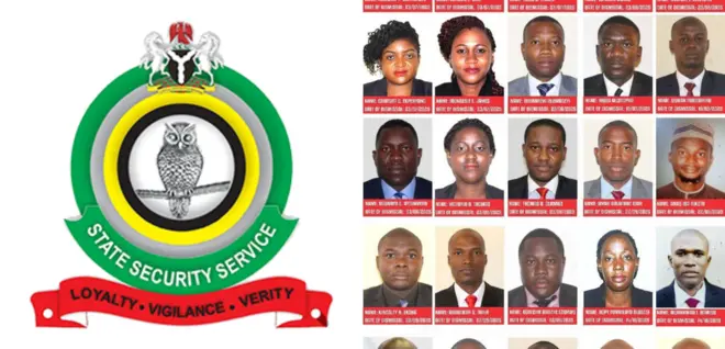 Aworan asia ajọ DSS ati aworan awọn ti wọn gba iṣẹ lọwọ wọn