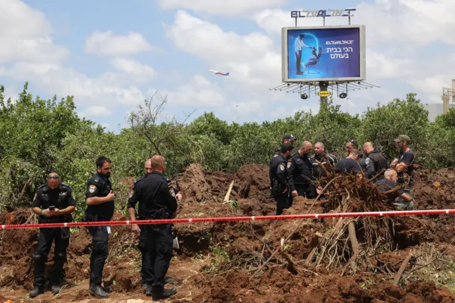 محوطه فرودگاه بن گوریون