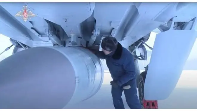 ขีปนาวุธความเร็วเหนือเสียง "คินชัล" ของรัสเซีย