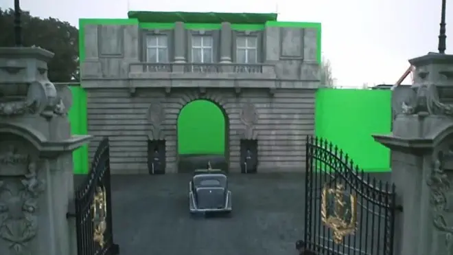 "The Crown" Buckingham Palace