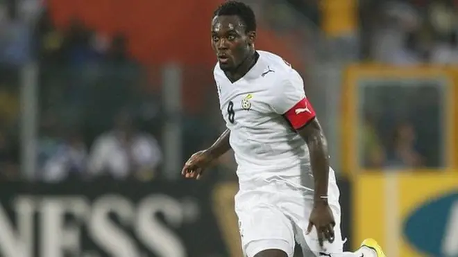 Michael Essien, who spent nine years playing at Chelsea, was capped by Ghana on 58 occasions.