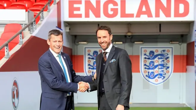 غاريث ساوثغيت كان مدرب منتخب أقل من 21 عاما