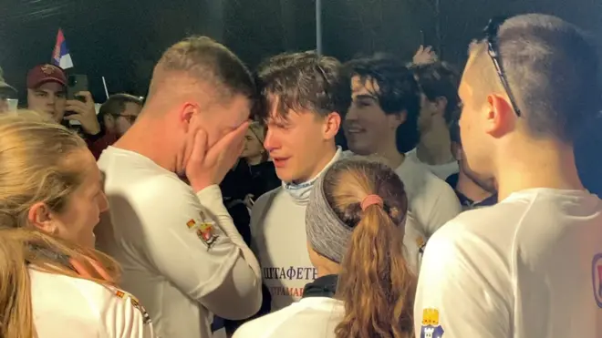 Doček studenata u Nišu