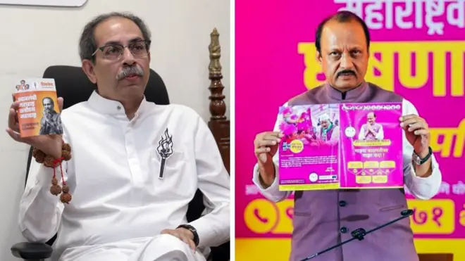 उद्धव ठाकरे आणि अजित पवार