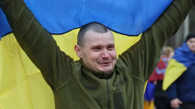 Чоловік із Українським прапором