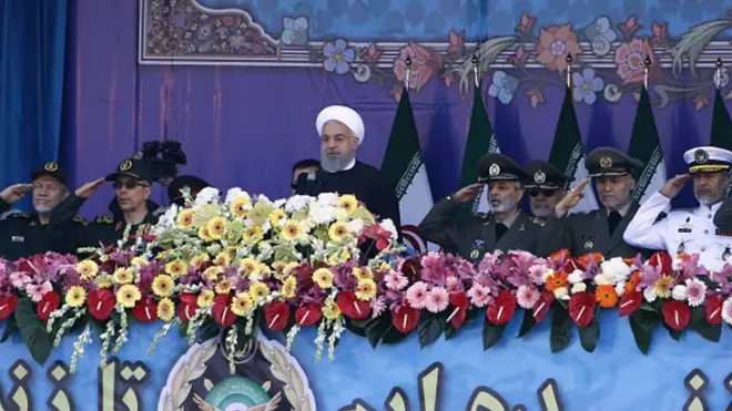 الرئيس الإيراني حسن روحاني