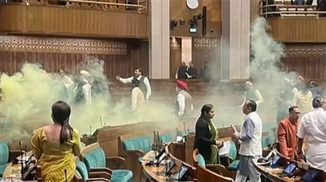 ਸੰਸਦ ਵਿੱਚ ਸੁਰੱਖਿਆ ਕੁਤਾਹੀ