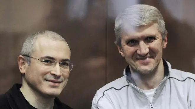 Михаил Ходорковский и Платон Лебедев