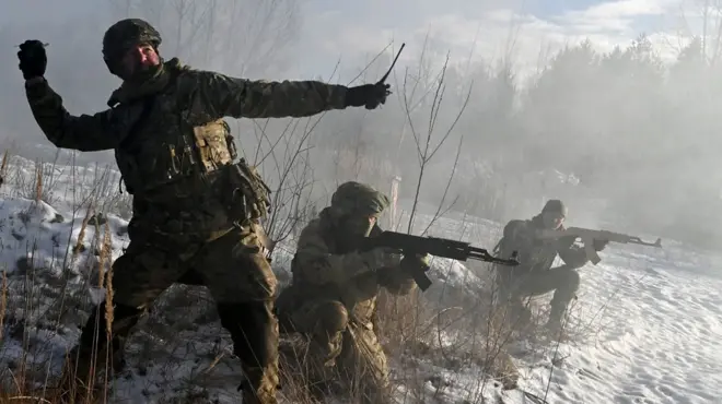 ทหารชายแดนยูเครน