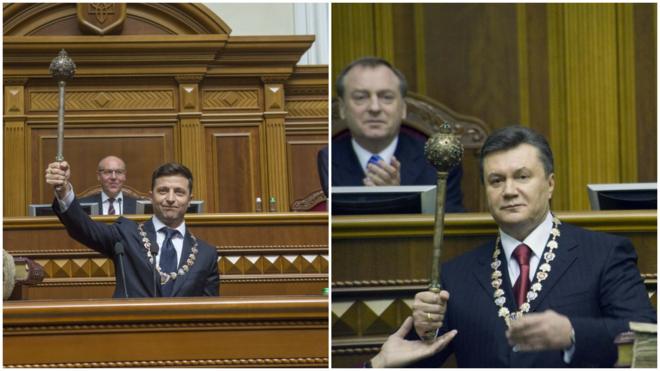 Зеленський - Янукович