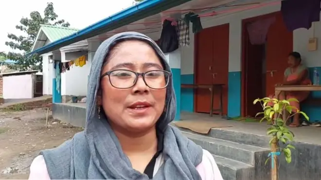 মণিপুরের কোয়াকটায় ত্রাণ শিবিরে চালাচ্ছেন এই পাঙ্গালরা 