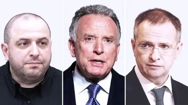 Колаж з трьох фото - Умеров, Віткофф, Мединський