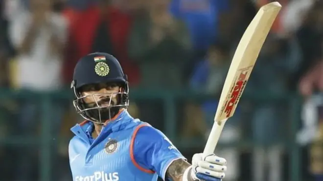 کوہلی نے 85 رنز بنائے اور ناٹ آؤٹ رہے