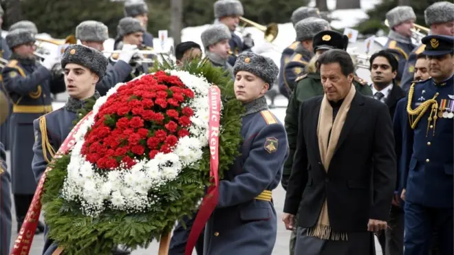 وزیراعظم عمران خان کا روس کا دورہ