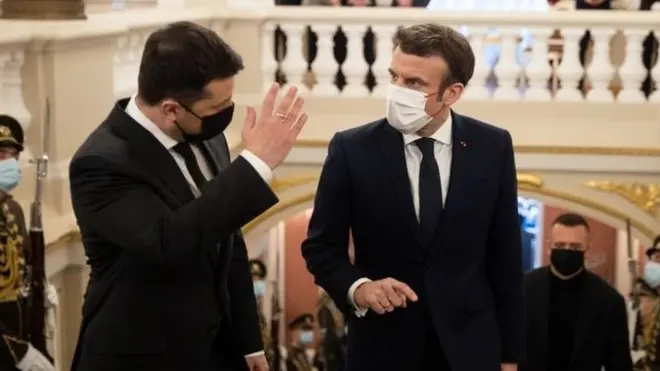 Макрон пообіцяв підтримку Зеленському