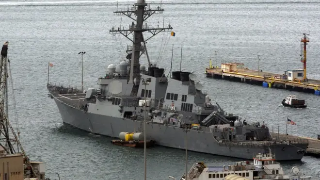 Tàu USS Decatur thuộc Hạm đội 3 trong lần cập cảng Haifa ở Địa Trung Hải hôm 21/10/2009