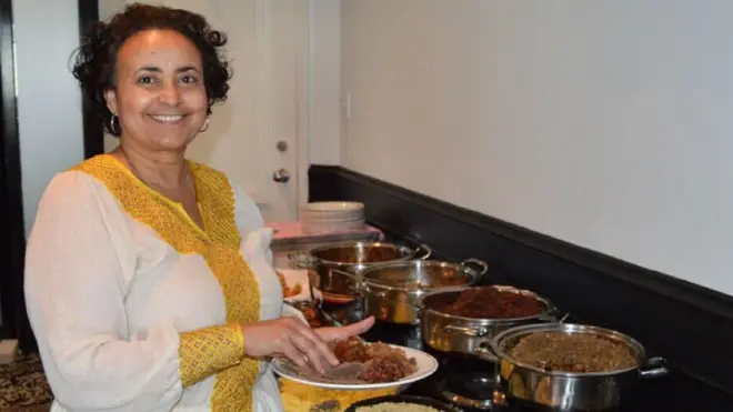 ርብቃ፣ በበዓል ቀን ከቤተሰብ ጋር በተሰባሰቡበት ዕለት