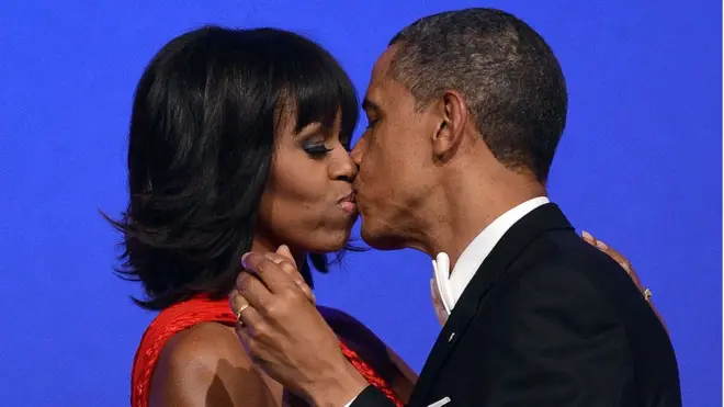 Obamas for Inaugural dance