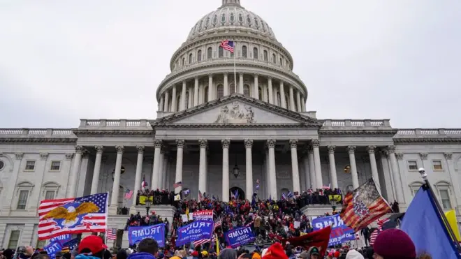 ABD Kongre binasına düzenlenen baskın