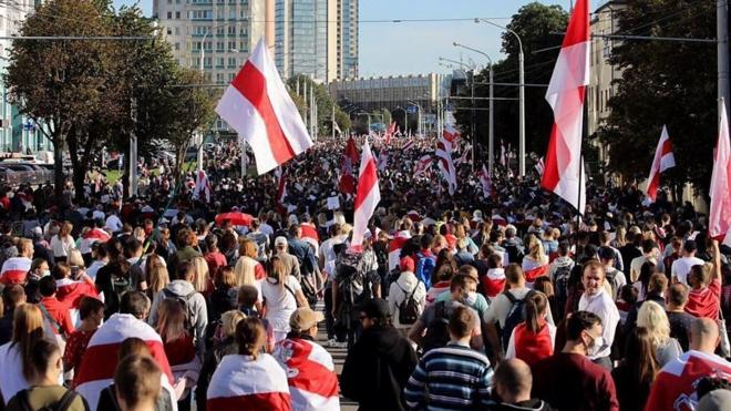 Как прошел "Марш справедливости" в Беларуси