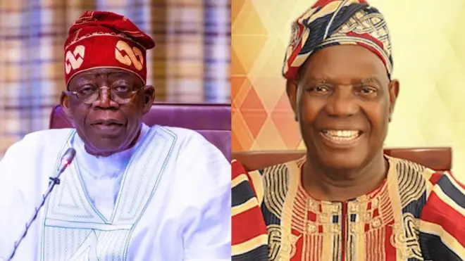 Bola Ahmed Tinubu àti Bisi Akande