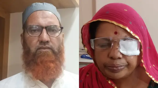 हिंसा से प्रभावित मोहम्मद रईस और लाजवंती