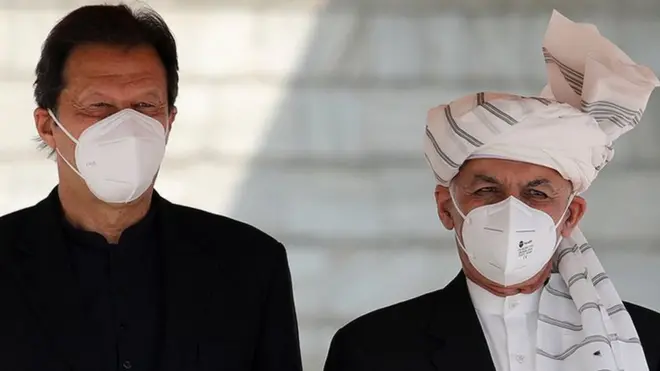 ఇమ్రాన్ ఖాన్, అష్రాఫ్ ఘనీ