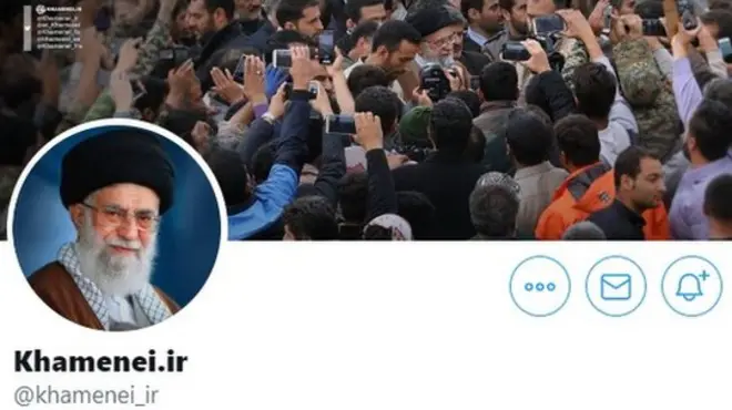 توییتر خامنه ای