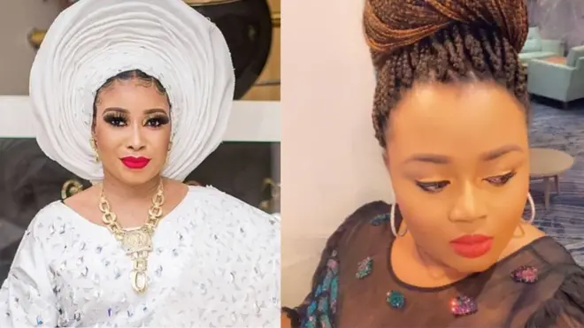 Lizzy Anjorin ati Dorcas Adeyinka