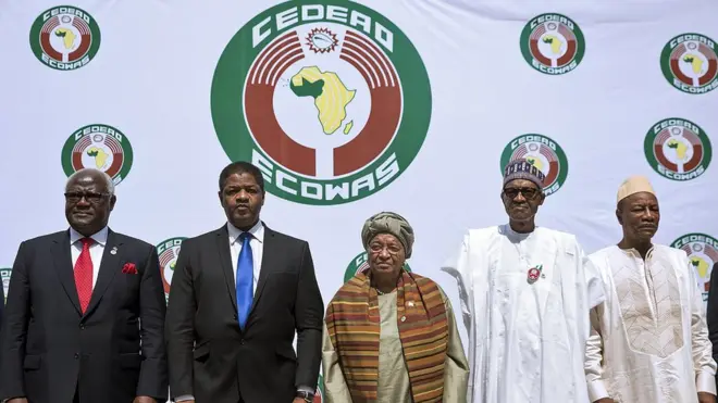 Leaders from West Africa dey do ECOWAS summit every year make dem use am to talk matter wey dey affect di region