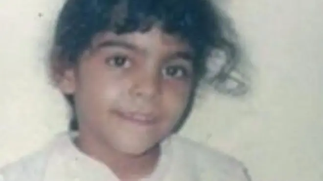 Pendukung Israa al-Ghomgham menyebarkan fotonya saat anak-anak.