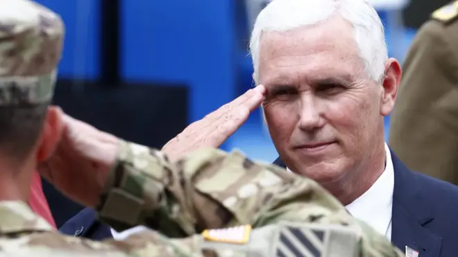 В Эстонии вице-президент США встретился с премьер-министром страны Юри Ратасом, а также встретится с президентами трех балтийских стран