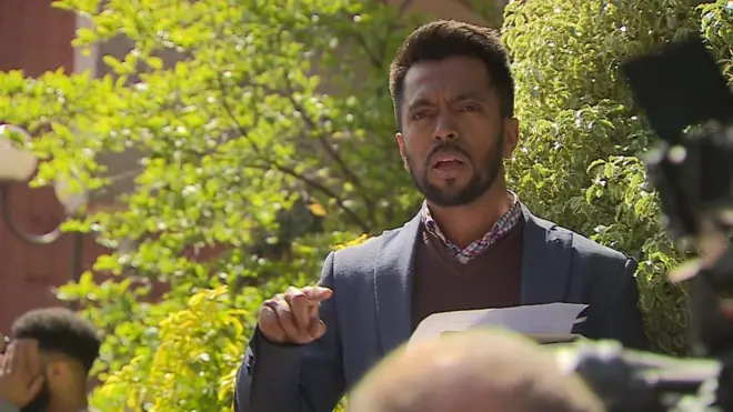 مظاهرات غاضبة في لندن