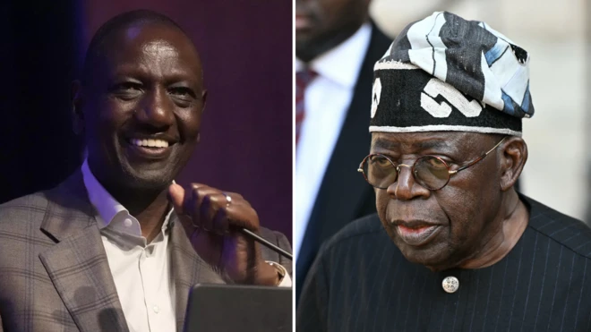 William Ruto and Bola Tinubu