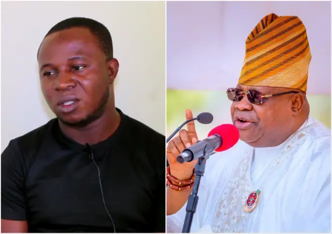 Aworan Segun ati Gomina Adeleke