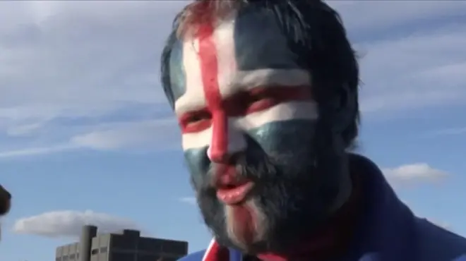 Iceland fan