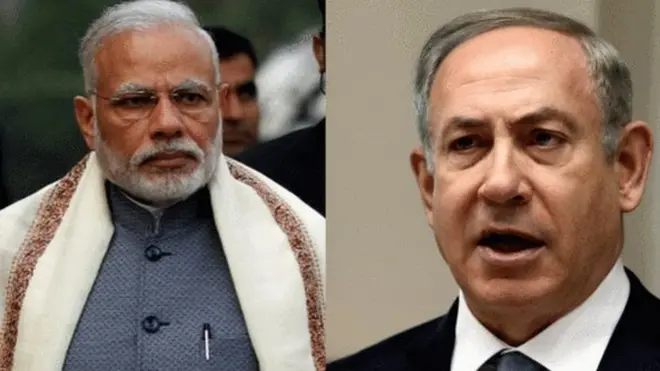 نریندر مودی، بنیامن نیتن یاہو