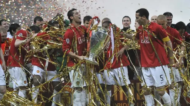 Manchester United kwa mara ya mwisho walinyanyua komble la Klabu Bingwa Ulaya mwaka 2008 ambapo Cristiano Ronaldo alikuwa ni nyota wa klabu hiyo.