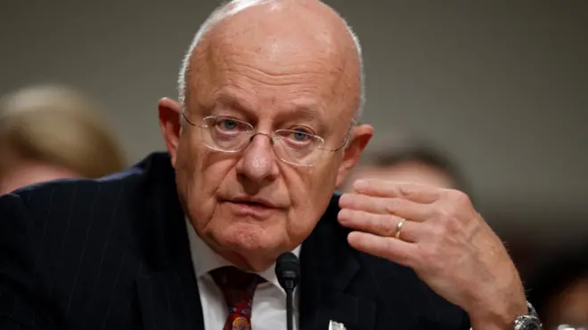 Eski ABD Ulusal İstihbarat Direktörü James Clapper, Trump'ın göreve başladığı gün istifa etmişti