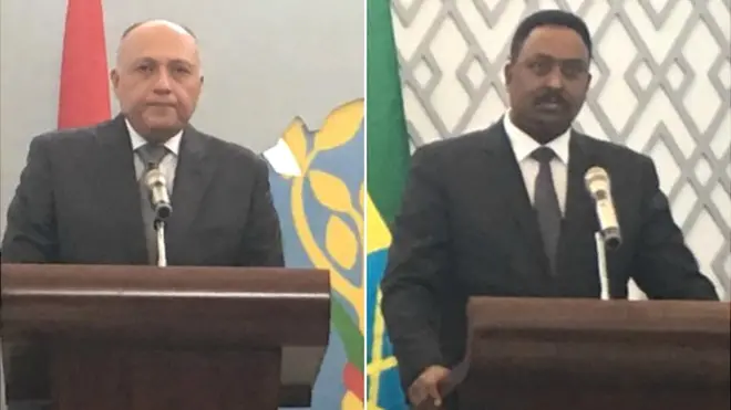 Ministiroota ajaa alaa Itoophiyaa fi Masirii