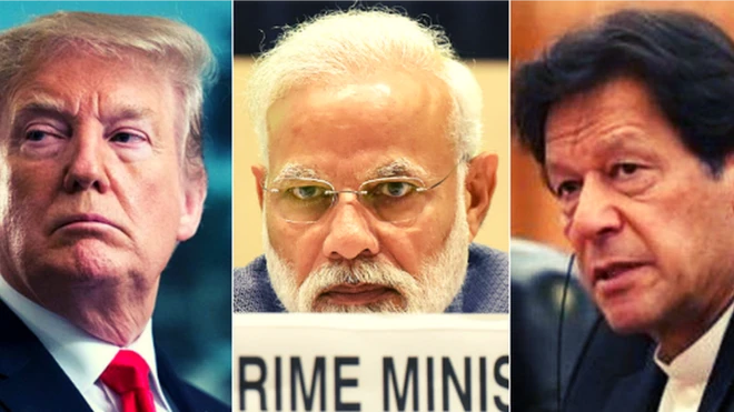 मोदी, ट्रंप, इमरान ख़ान