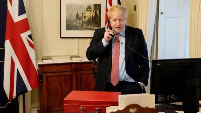 رئيس وزراء بريطانيا مصاب بفيروس كورونا