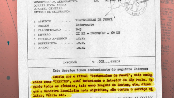 Documento do Ministério da Aeronáuticabetway roda premiada1971 diz que Testemunhasbetway roda premiadaJeová estavam 'infestando' o interiorbetway roda premiadaSão Paulo 