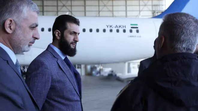 الشرع في مطار دمشق